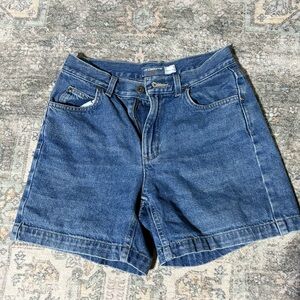 Classic Blue Denim Women's Shorts